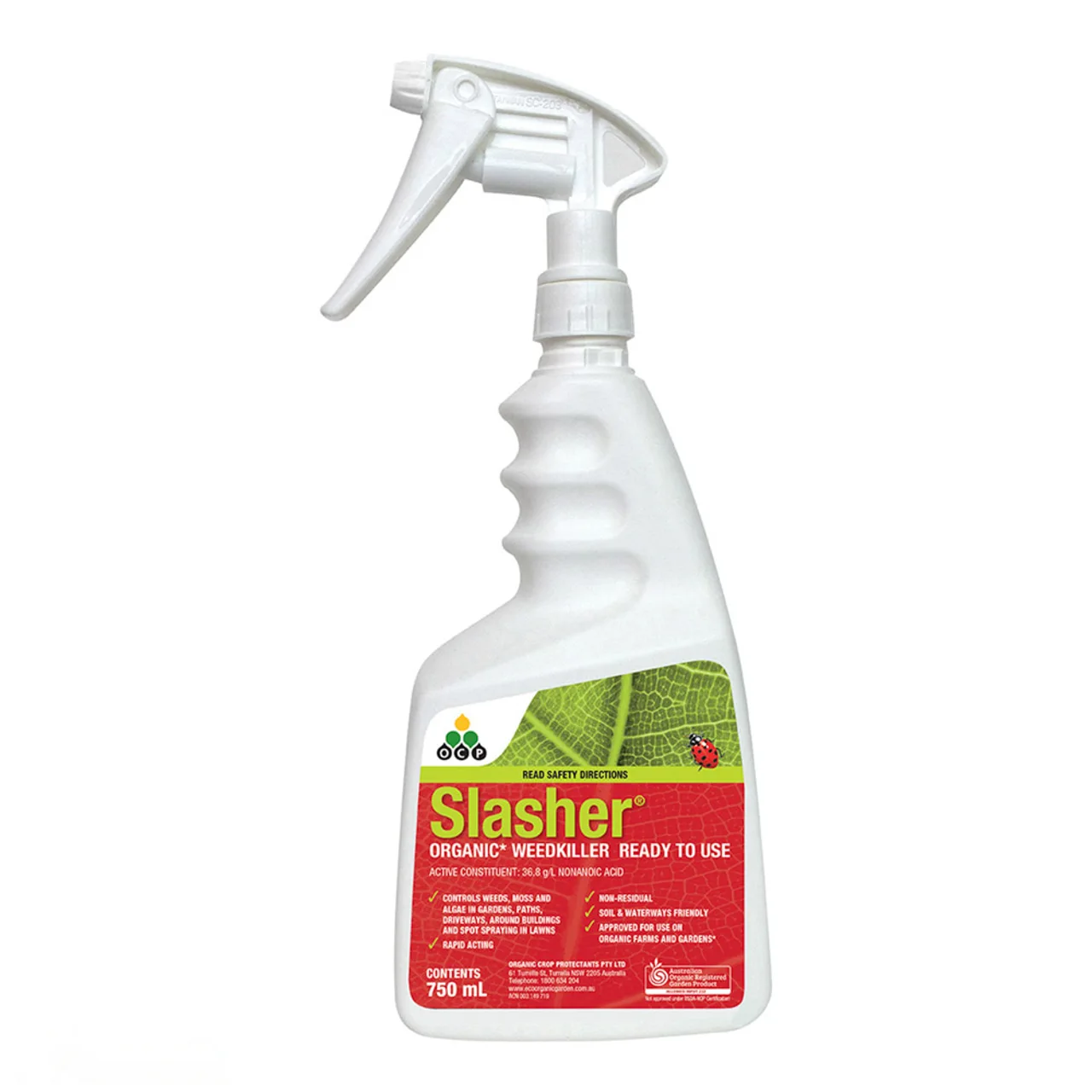 Slasher | Organic Weedkiller | RTU — 750mL