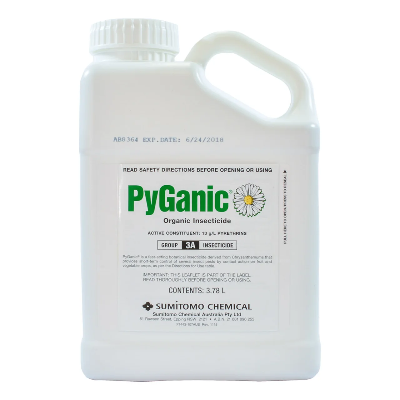 PyGanic | Organic Insecticide — 3.78 Litre