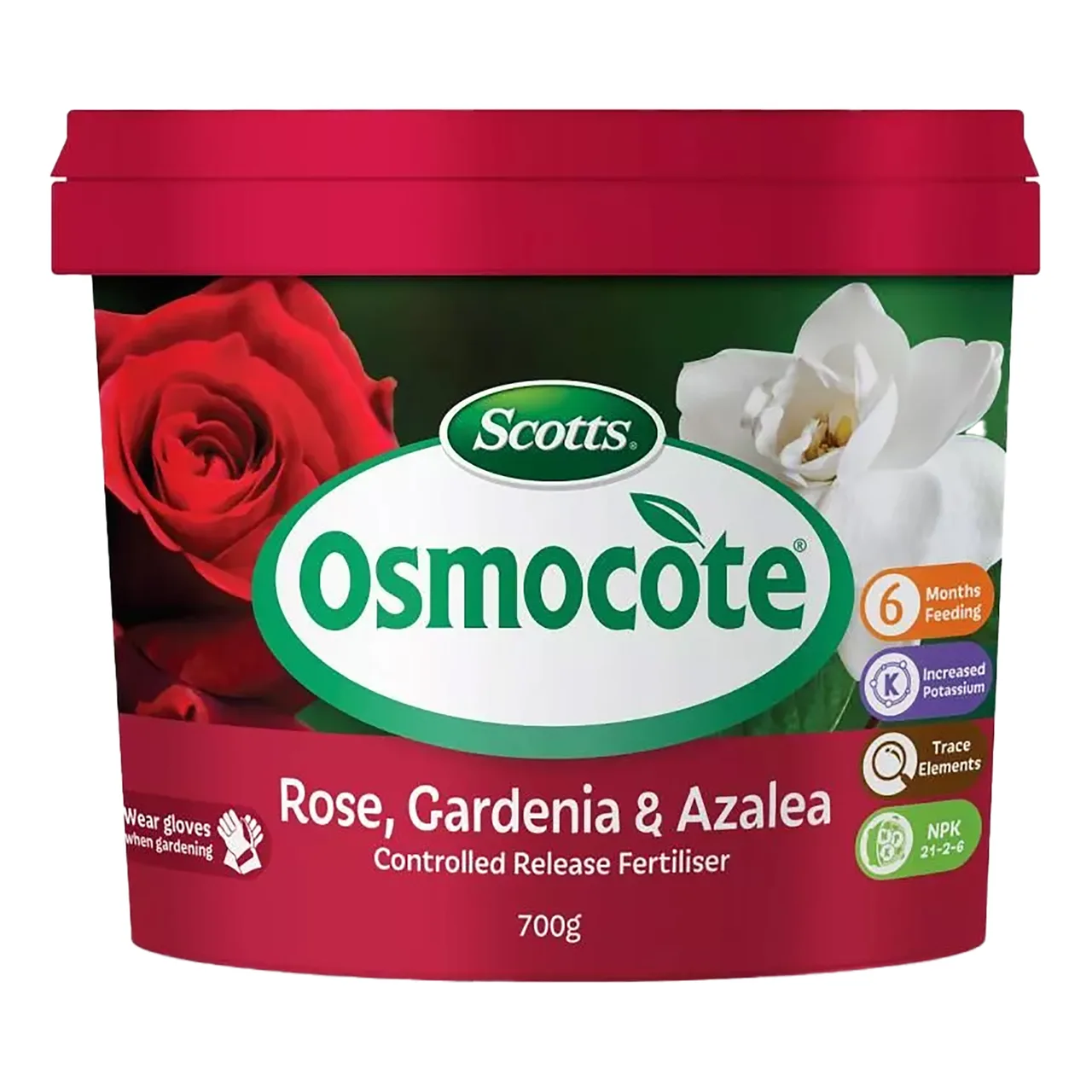 Osmocote Roses, Gardenia & Azaleas Controlled Release Fertiliser — 700g