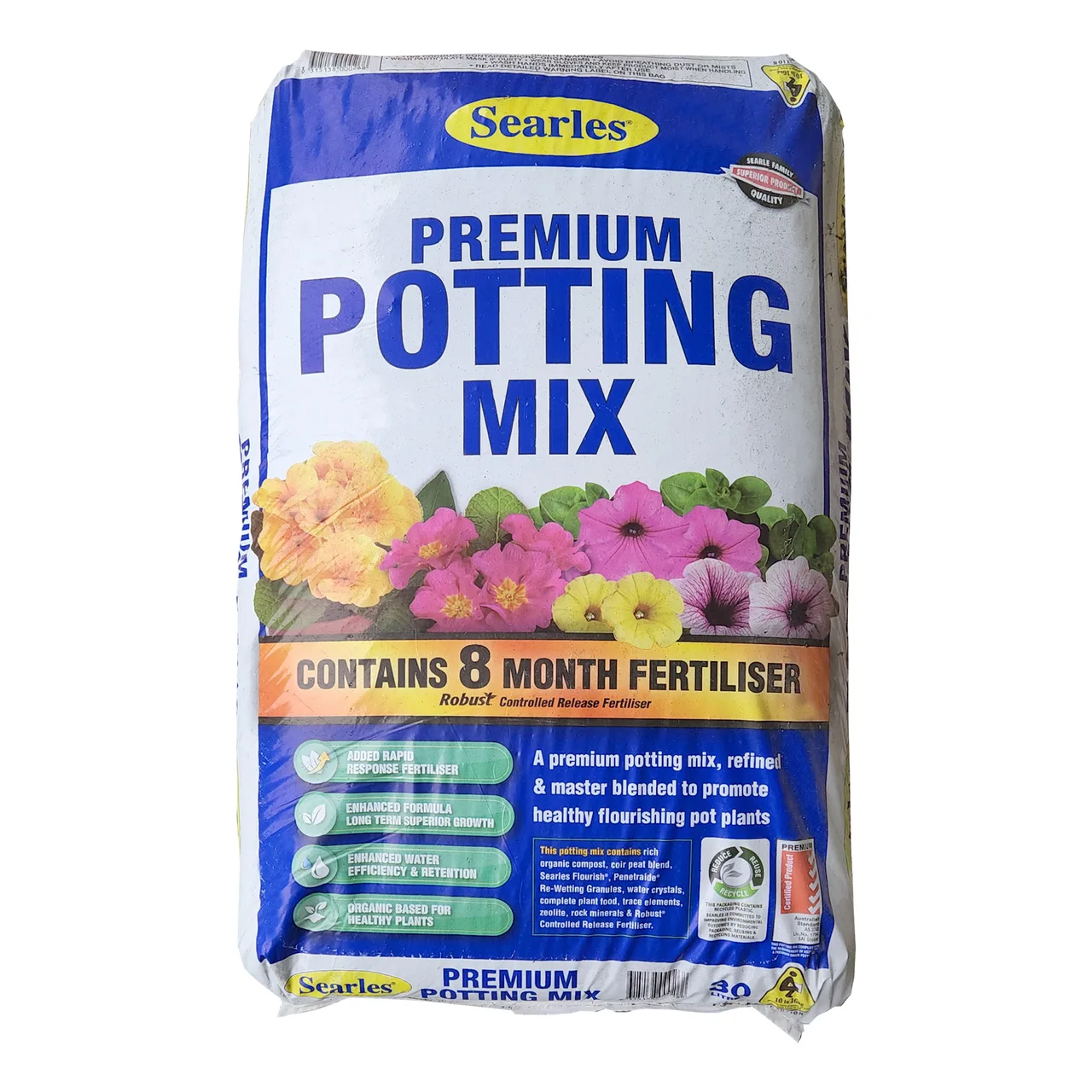 Premium Potting Mix — 30 Litre