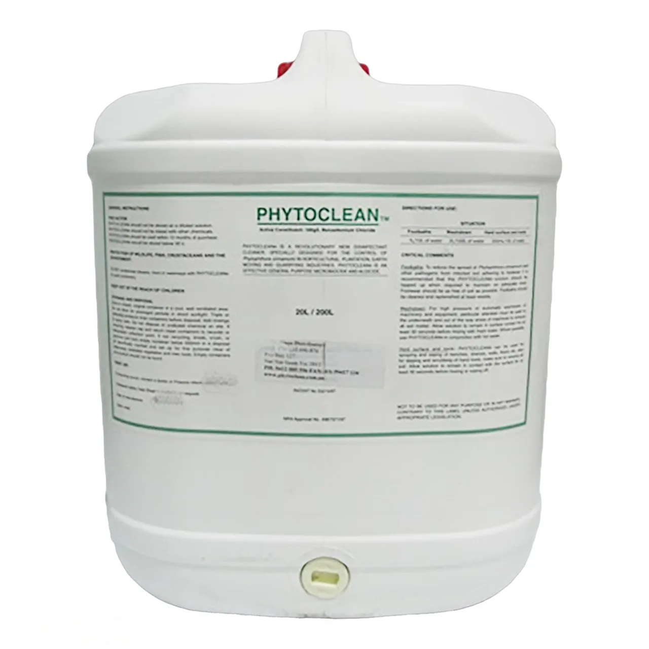 Phytoclean | Disinfectant, Cleaner & Sanitiser — 20 Litre