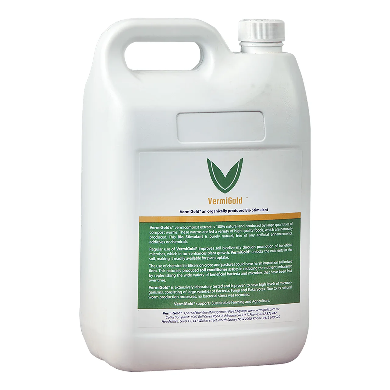 VermiGold Liquid Tonic — 5 Litre