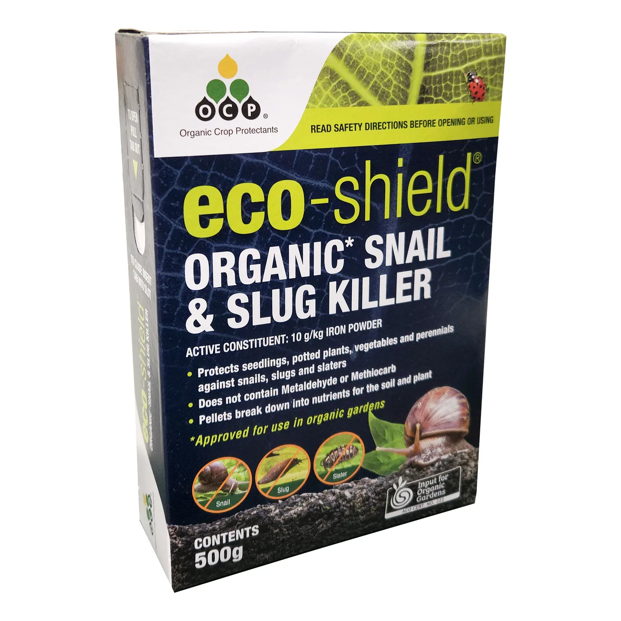 Eco-Shield | Organic Snail & Slug Killer — 500g