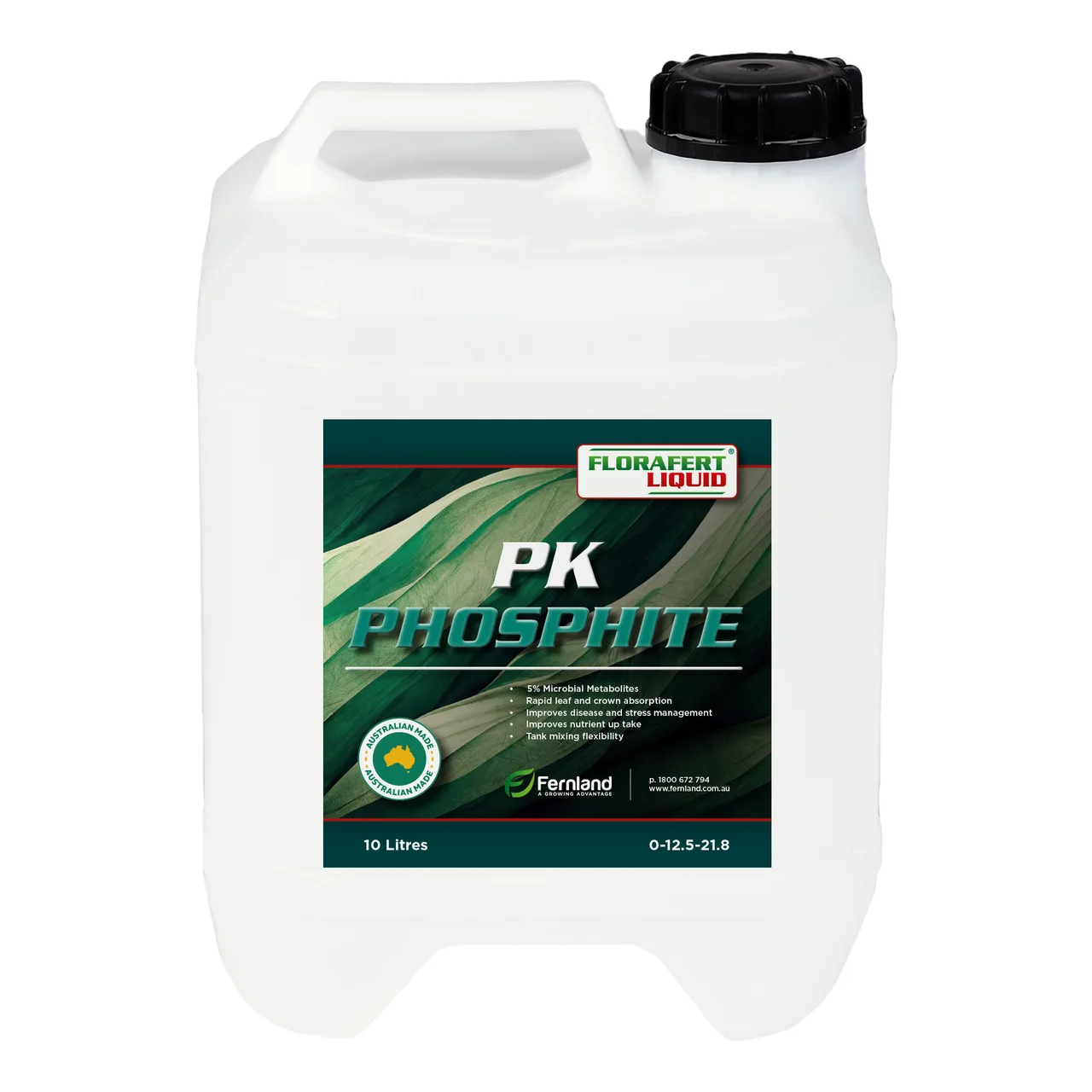 PK Phosphite 0-12.5-21.8 | Liquid Fertiliser — 10 Litre