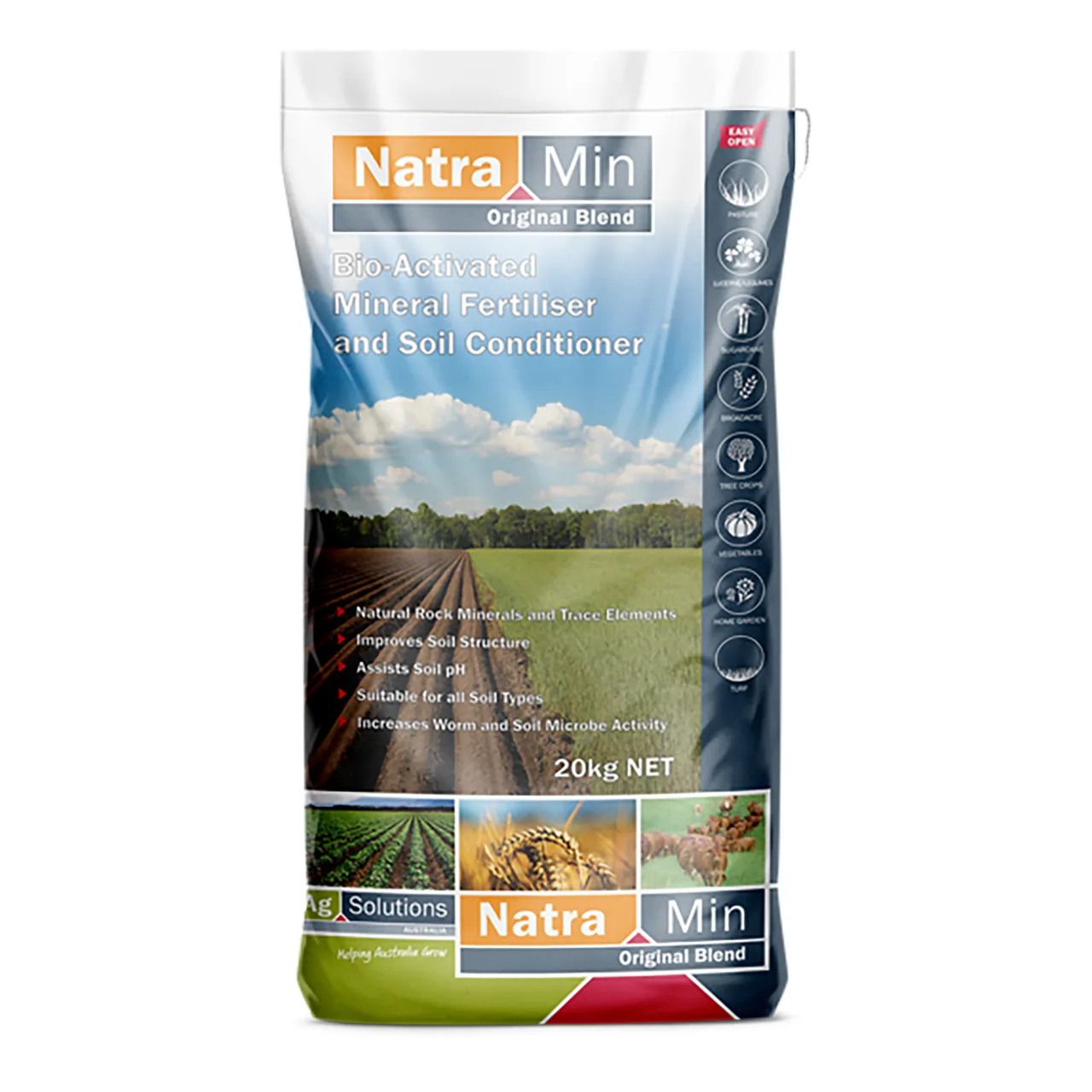 NatraMin Original | Broad Spectrum Mineral Soil Conditioner — 20kg
