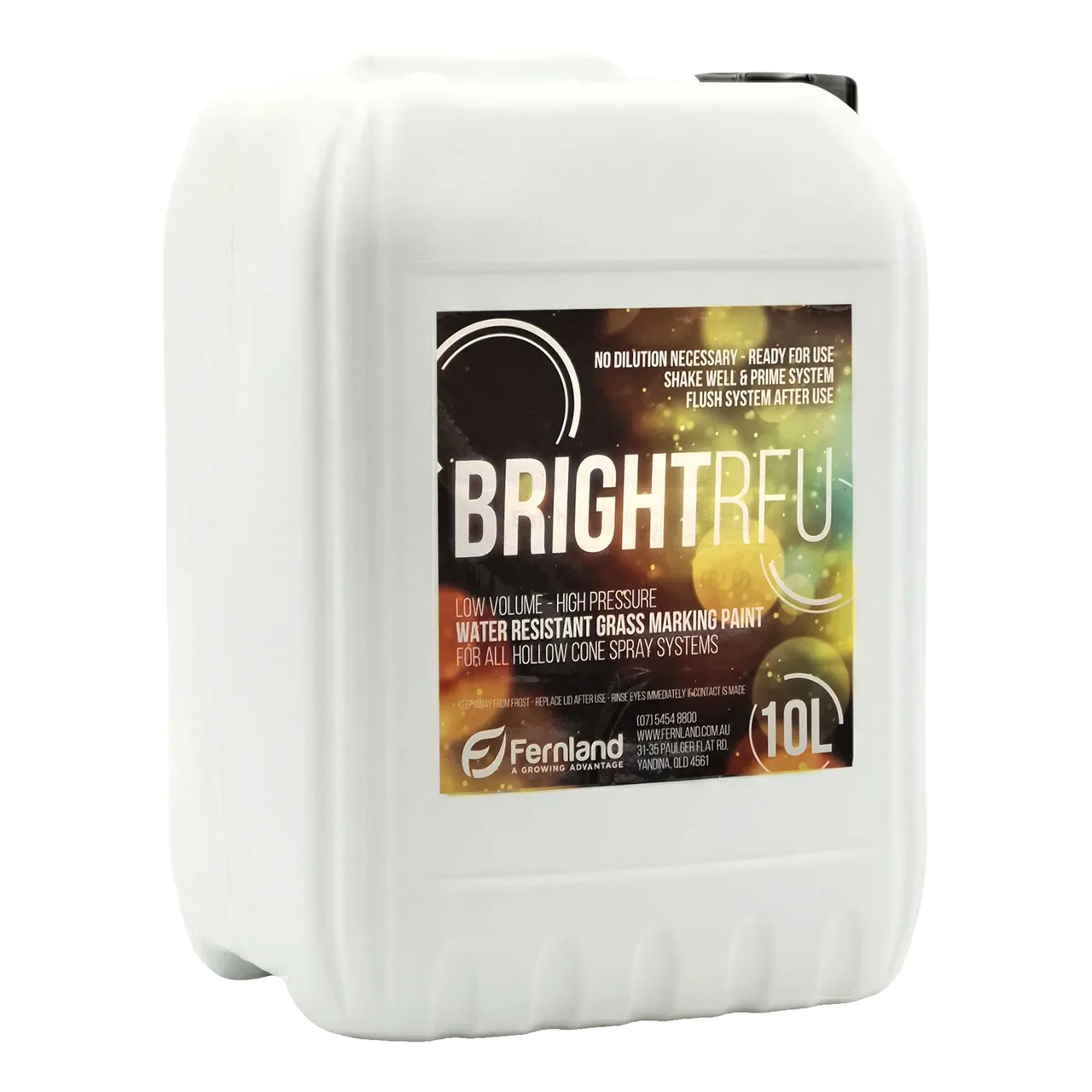Bright RFU | Grass Marking Paint — 10 Litre · White