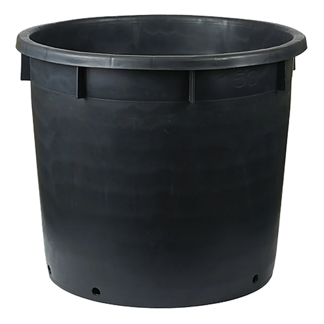 SENZA Advanced Plant Containers - no handles — 790mmØ x 640mm, 240 Litre · Black
