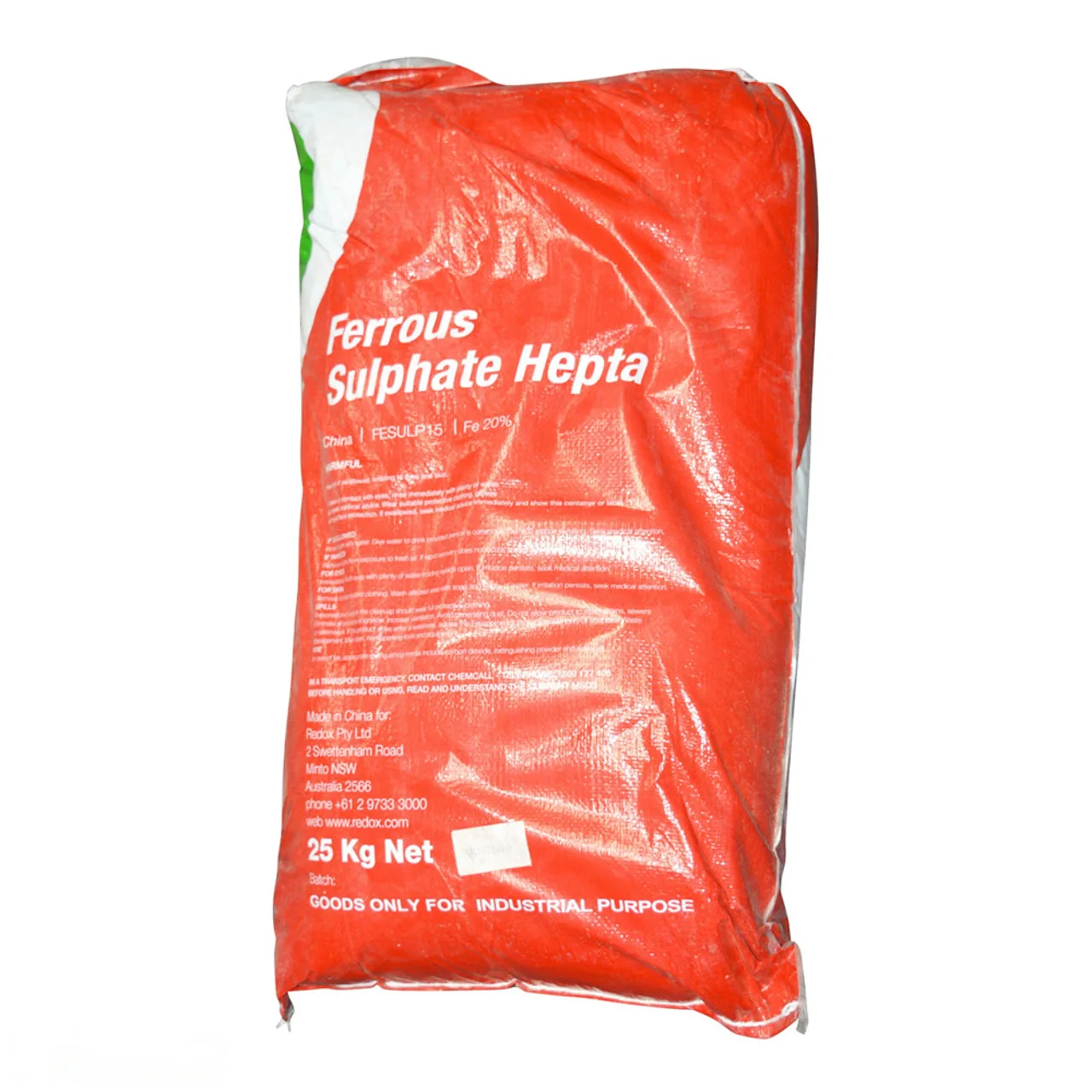 Ferrous Sulphate Heptahydrate — 25kg