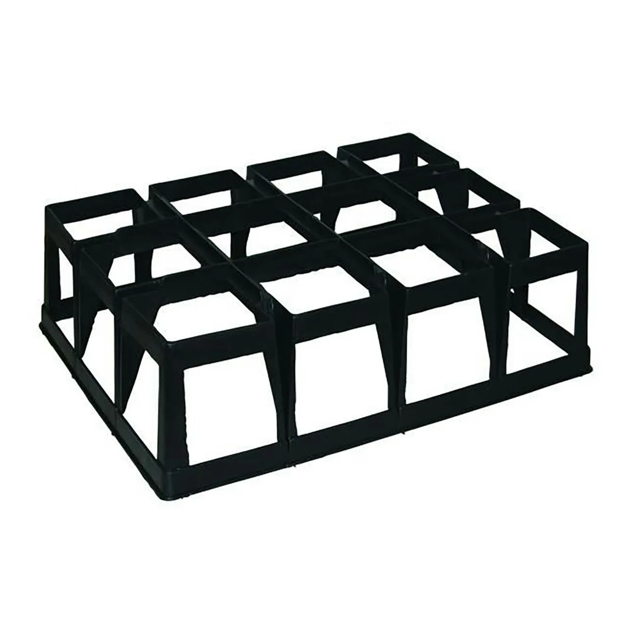 12 Cell Air-Pruning Crate for 90mm Bottomless Pots — Pack of 10