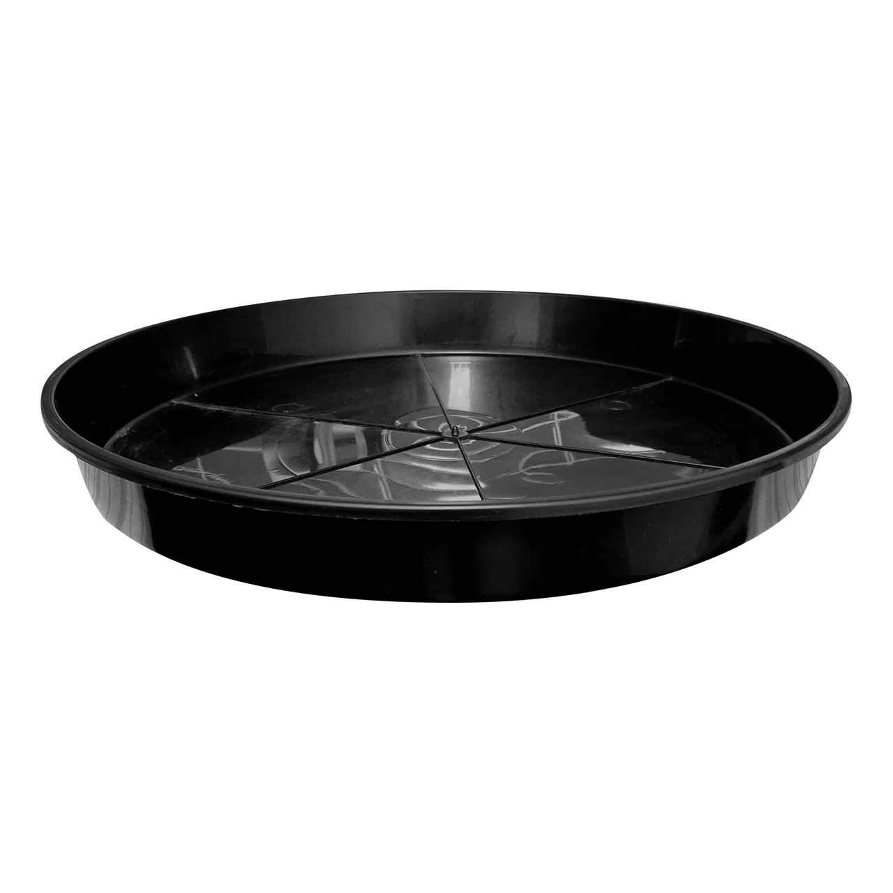 Saucer for 500mm Pot — Bundle of 5 · Black