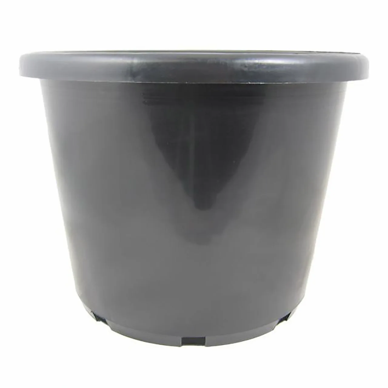 270mmØ Squat Pot — Pack of 10 · Black