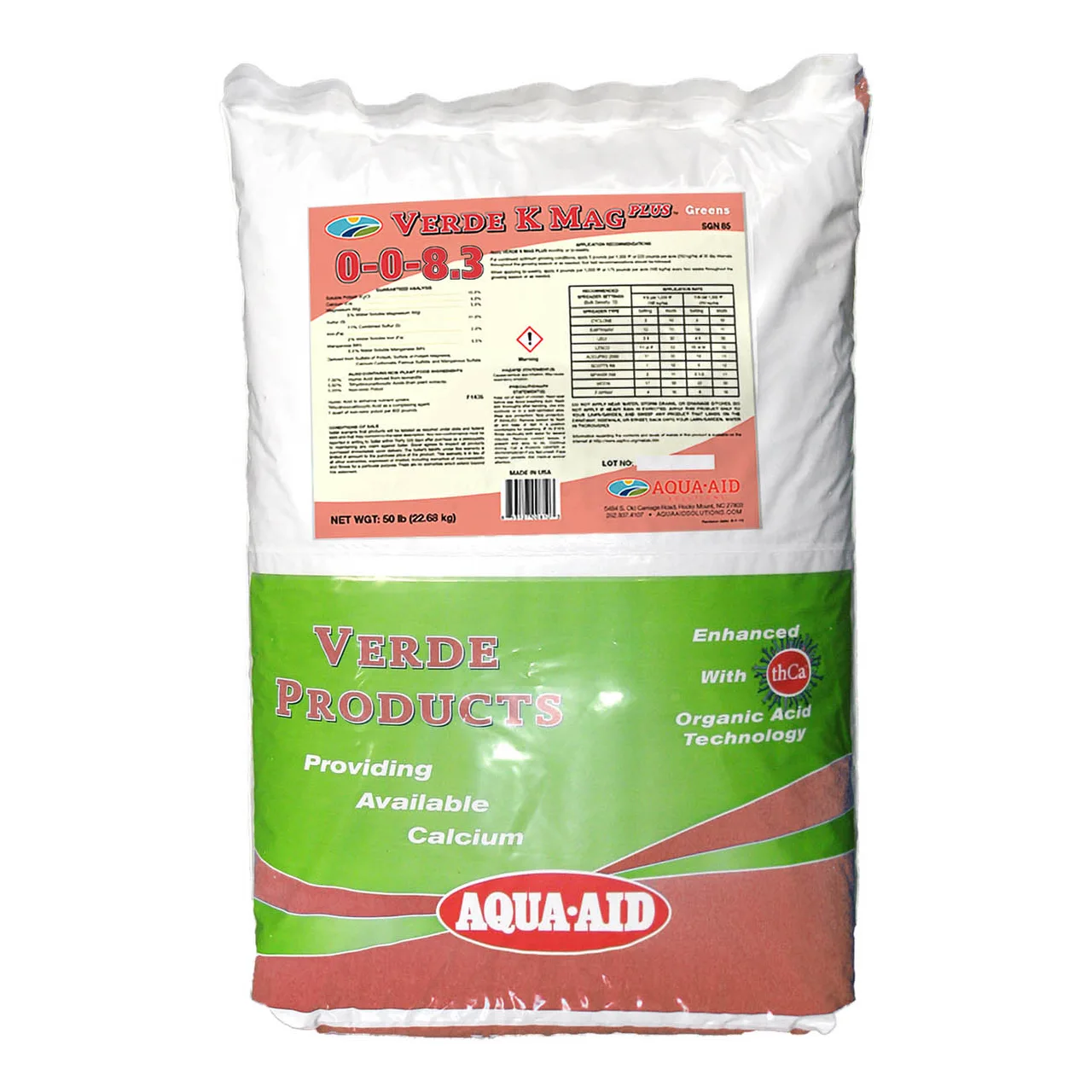 Verde K Mag Plus — 22.68kg · Greens, 85SGN