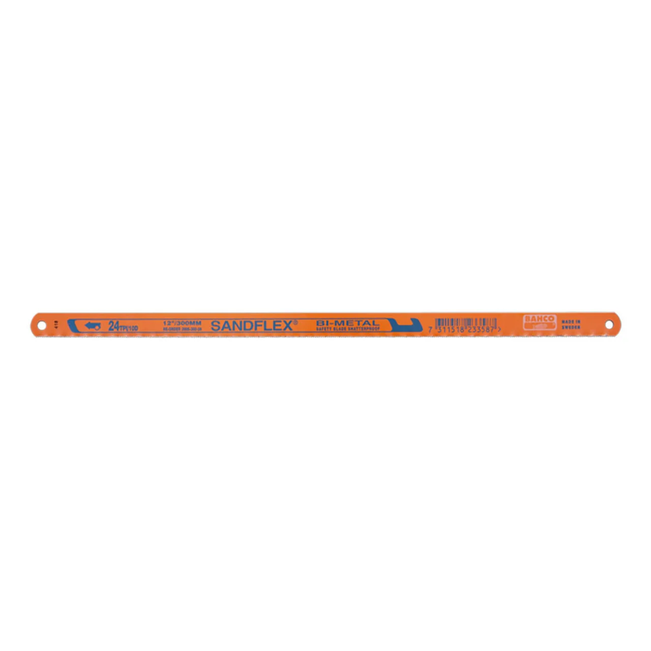 Bahco Set of 3 Hacksaw Blades - Course, Med, Fine