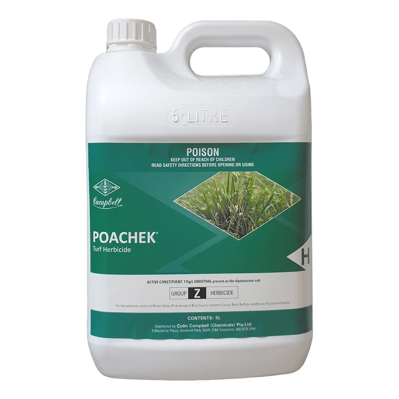 Poachek | Winter Grass | Turf Herbicide — 5 Litre