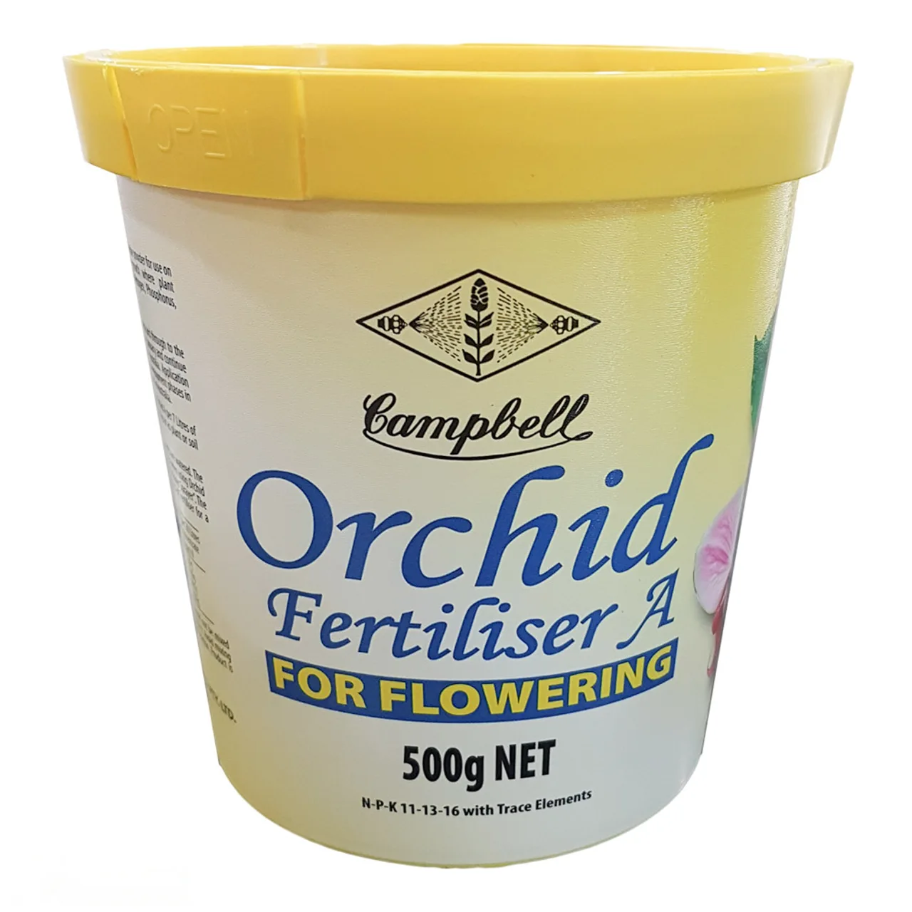 Yellow Orchid A Fertiliser — 500g