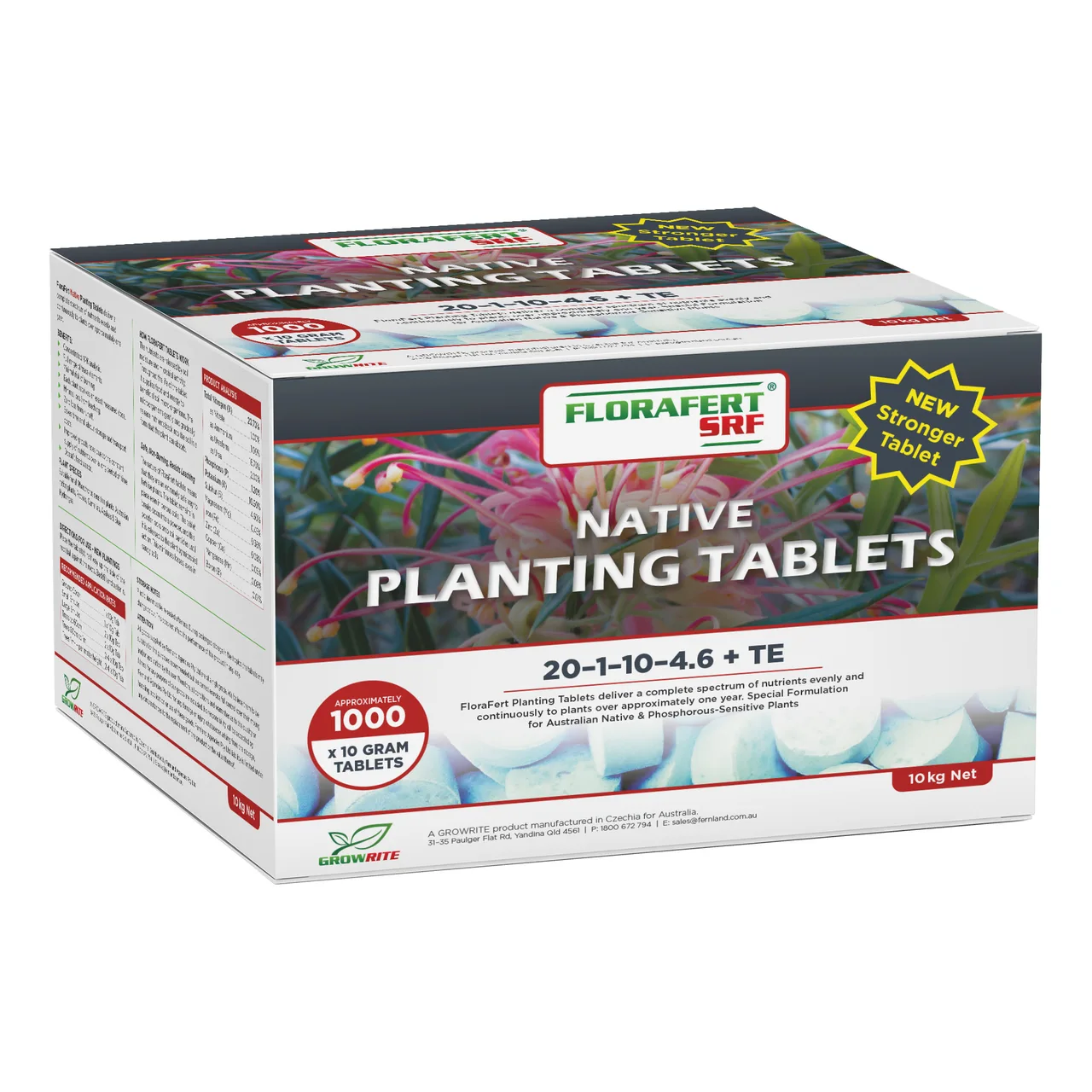 10g Fertiliser Planting Tablets | Suitable for Native Plants — Box of 1000