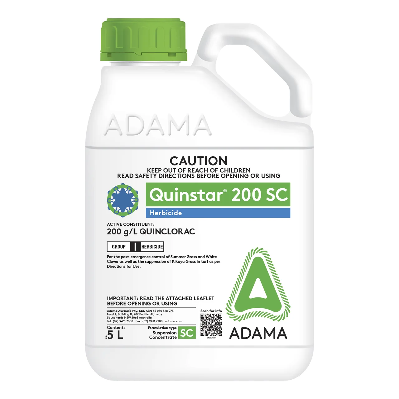 Quinstar 200SC | Herbicide — 5 Litre