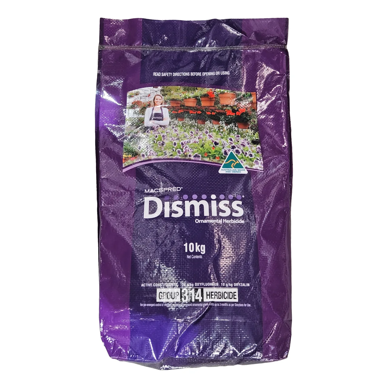 Dismiss | Ornamental Pre-emergent Herbicide — 10kg