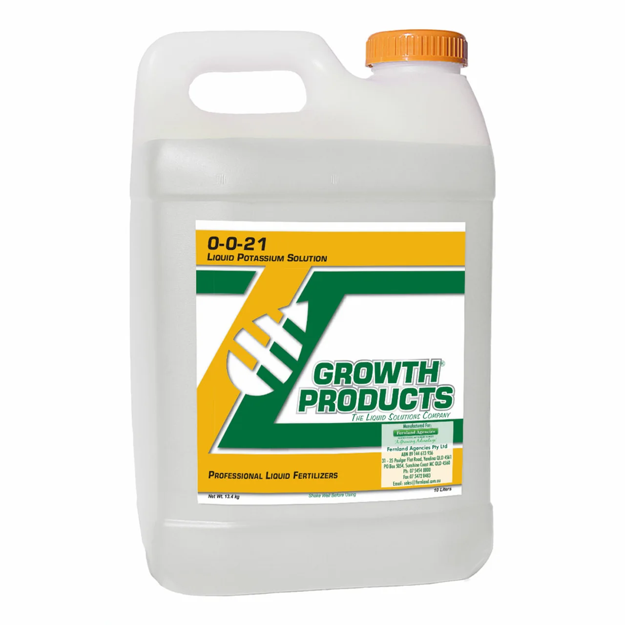 Liquid Potassium 0-0-21 Fertiliser — 10 Litre