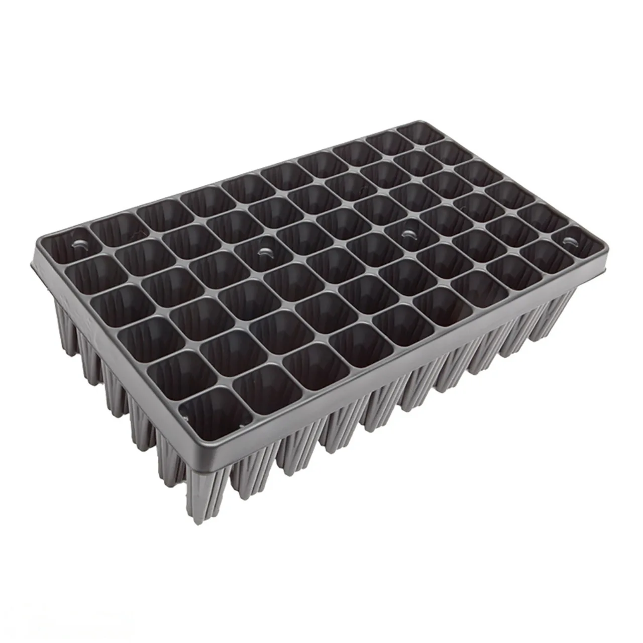 Bomentray 60 Cell 4.8cmSQ x 13.4cm  125mL — Pack of 10 · Black