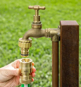 18mm Hi-Flo Universal Brass Tap Adaptor