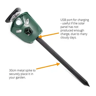 Ultrasonic Outdoor Repeller
