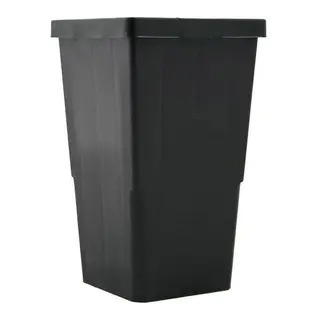 90mm Square Bottomless Pot Black -  The Garden Superstore