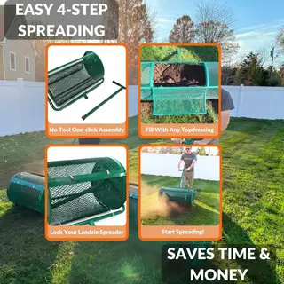 Topdress, Compost & Peat Moss Spreader