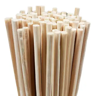 Bamboo Flower Sticks Waxed 30cm -  The Garden Superstore