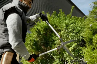 Bahco P51H-SL Extra Long Hedge Shears, Heavy Duty, Lightweight with Aluminium Handle