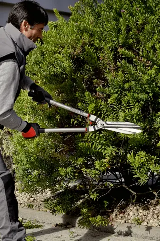 Bahco P51H-SL Extra Long Hedge Shears, Heavy Duty, Lightweight with Aluminium Handle