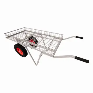 Galvanised Trolley | Medium 1220mm x 610mm | Barrow Type
