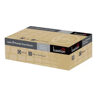 Powder Free White Latex Gloves