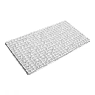 Multi Cell Prop Tray White/Black 384 Cell 1.5cm x 2.6cm  4mL -  The Garden Superstore