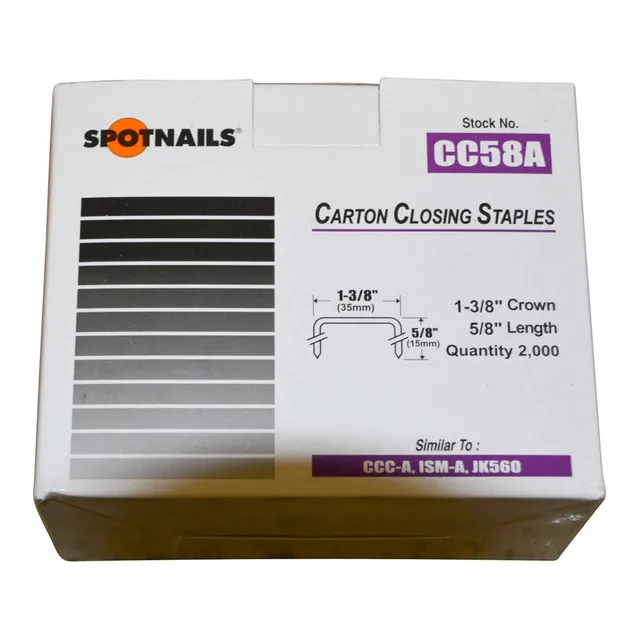 292/16mm (CC58A) Foot Treadle Staples (Box of 2000) -  The Garden Superstore
