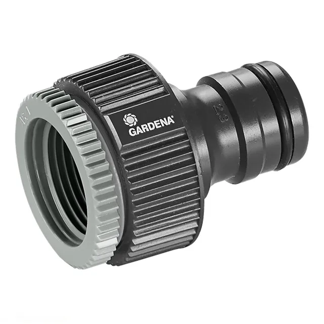 Maxi-Flo Tap Nut Adaptor - Suits 1 and 3/4 Inch Tap and 19mm Hose Connector -  The Garden Superstore