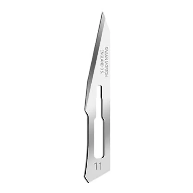 No. 11 Swann-Morton Horticultural Scalpel Blades, Box of 100