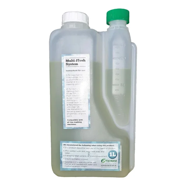 Bowcom Multi Flush Cleaner for Line Marker 1L -  The Garden Superstore