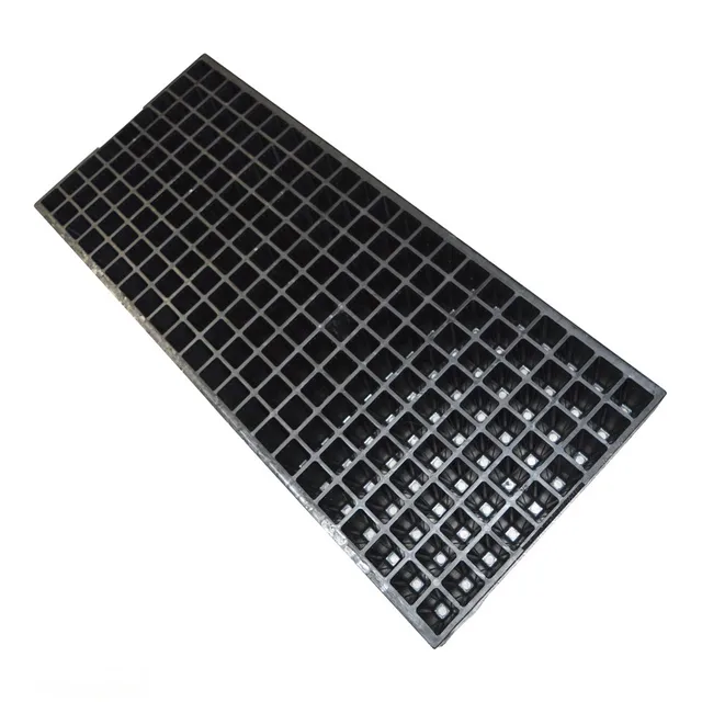 198 Cell Heavy Duty Seedling Tray Black -  The Garden Superstore