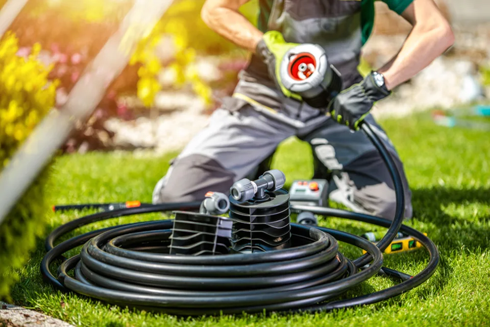 Building an automated lawn watering irrigation system